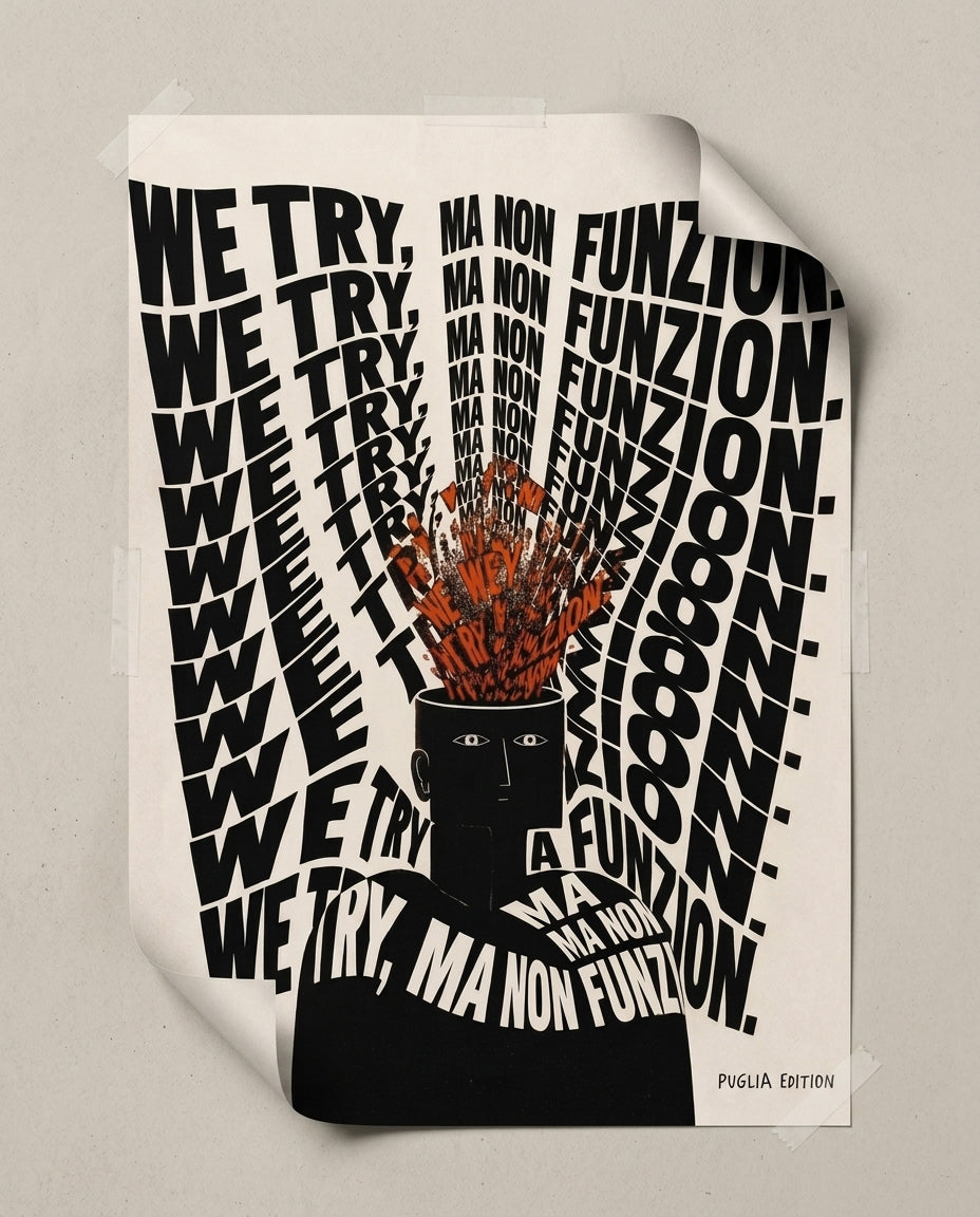 WE TRY, MA NON FUNZION - Poster